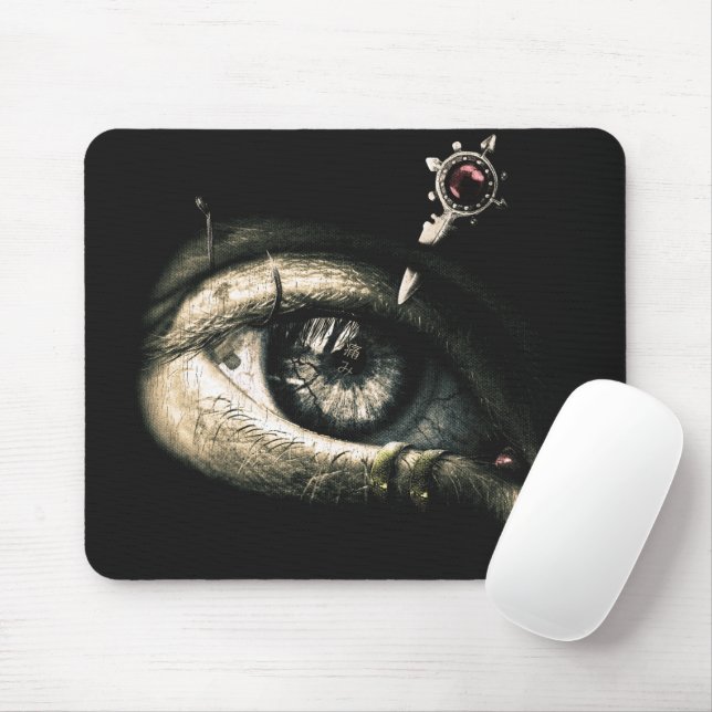 Durchbohrte Vision - Gothic Design Mousepad (Mit Mouse)