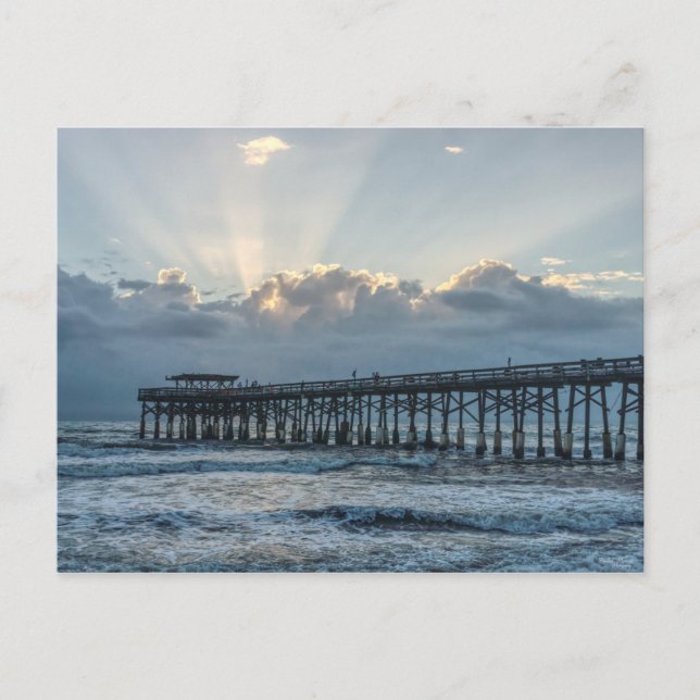 Durchbrechen bei der kakaoleeren Postkarte (Vorderseite)