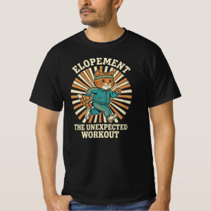 Durchbrennen Der unerwartete Workout Autismus-Bewu T-Shirt