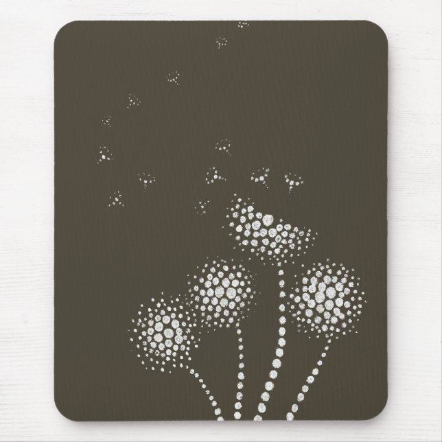 durchbrennenBlumen Mousepad (Vorne)
