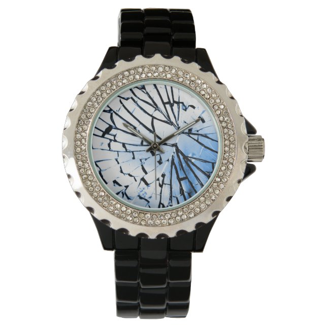 durchbrochenes Fenster Armbanduhr (Vorderseite)