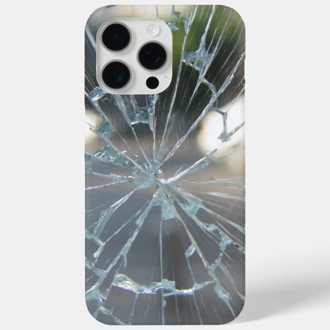 durchbrochenes Fenster Case-Mate iPhone Hülle (Rückseite)