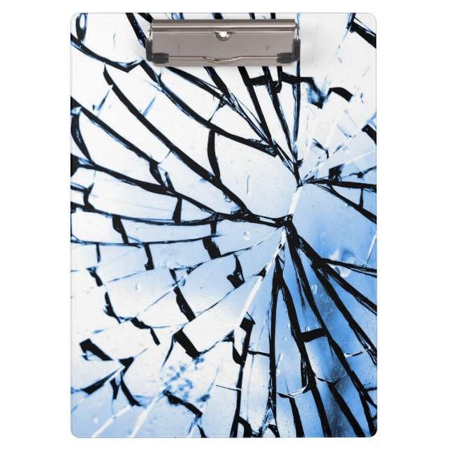 durchbrochenes Fenster Klemmbrett (Vorderseite)