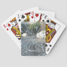 durchbrochenes Fenster