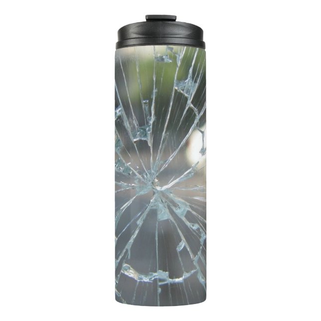 durchbrochenes Fenster Thermosbecher (Vorderseite)