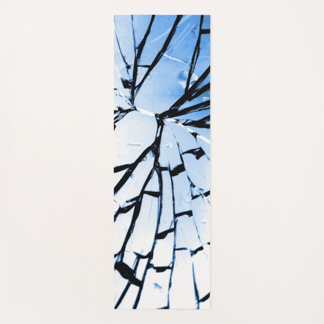 durchbrochenes Fenster Yogamatte (Vorderseite)