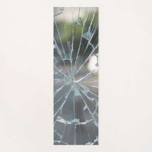 durchbrochenes Fenster Yogamatte