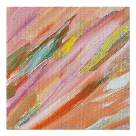 Durchbruch Acryl-Wandkunst Poster