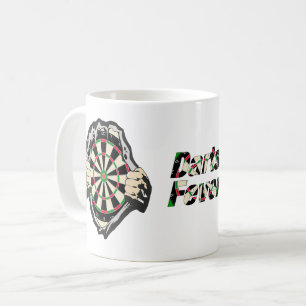 Durchbruch zum Bullseye - Ultimate Dartboard Kaffeetasse
