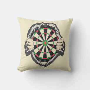 Durchbruch zum Bullseye - Ultimate Dartboard Kissen