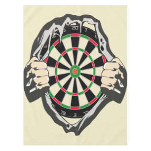 Durchbruch zum Bullseye - Ultimate Dartboard Tischdecke