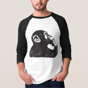 Durchdachter Affe T-Shirt