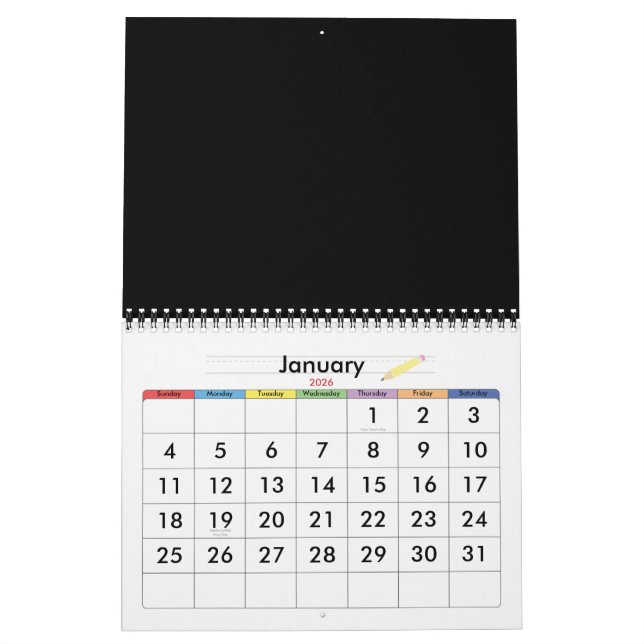 Durcheinander Kalender (Jan 2026)