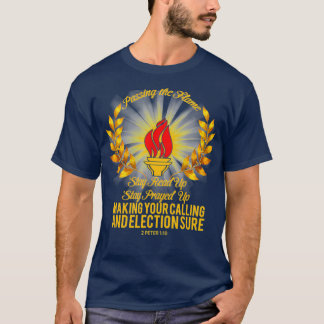 Durchfahren des Flame Bleibe Read Up Bleibe Aufgep T-Shirt