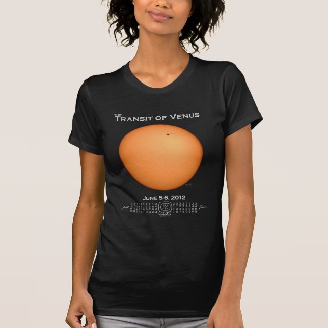 Durchfahrt von Venus - 2012 T-Shirt (Vorderseite)