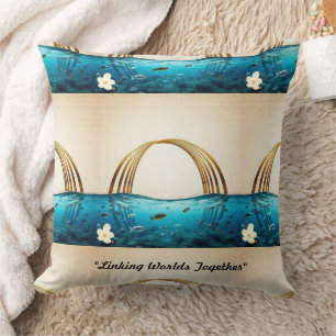 "Durchfluss ruhiger Gewässer" Kissen