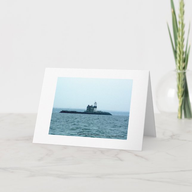 Durchführung schaukelt Leuchtturm, den Karte (Vorderseite)