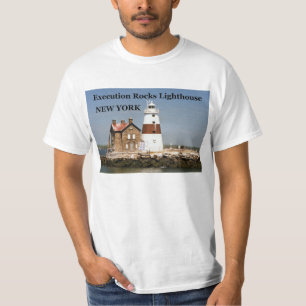 Durchführung schaukelt Leuchtturm, New- YorkT - T-Shirt