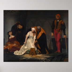 Durchführung von Dame Jane Grey Poster