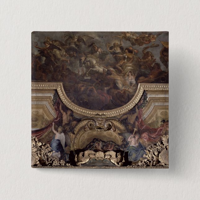 Durchgang auf dem Rhein Button (Vorderseite)