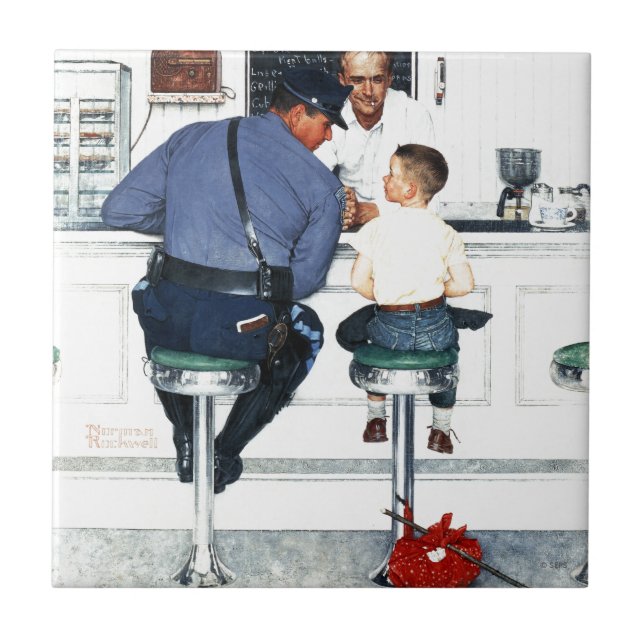 Durchgehen Fliese (Vorderseite)