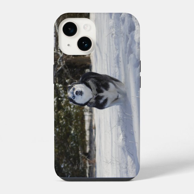 Durchgehendes Laden iPhone Hülle (Rückseite)