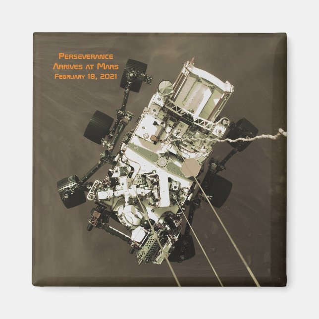 Durchhaltevermögen Ankunft in Mars Magnet (Vorne)