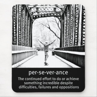 Durchhaltevermögen auf Langboard Mousepad