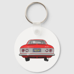 Durchlauf-Neid 1965 Chevrolets Corvair Schlüsselanhänger
