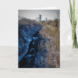 "Durchlauf weg!" Weihnachtskarte Karte