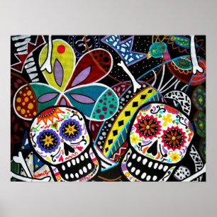 Durchmesser de Los Muertos Poster