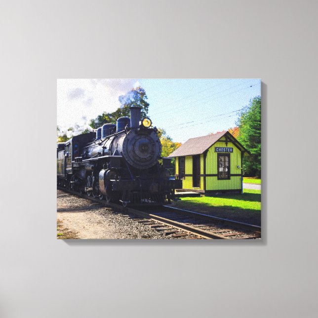 Durchqueren von Chester Leinwanddruck (Vorderseite)