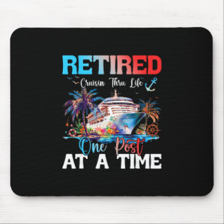 Durchs Leben cruisen Ruhestand Ruhestandsschiff Ur Mousepad
