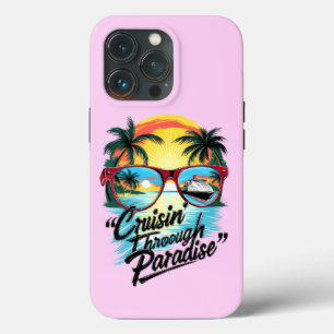 Durchs Paradies cruisen: Tropische Flucht-Vibes Case-Mate iPhone Hülle