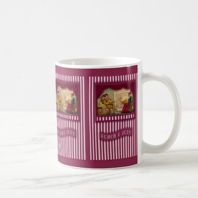 Durchschlag u. Judy Szene I Kaffeetasse (Rechts)