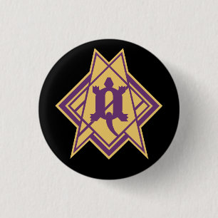 Durchschlags-Linie Qmay Kai extravagantes Button