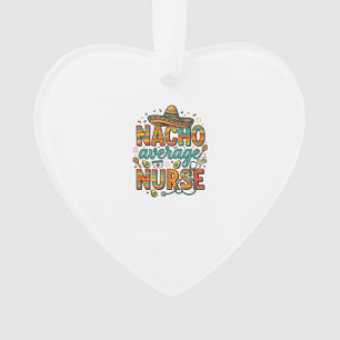 Durchschnittliche Krankenschwester-Fiesta-Vektor-S Ornament