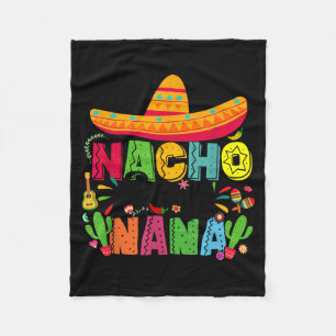 Durchschnittliche Nacho-Oma Lustige mexikanische V Fleecedecke