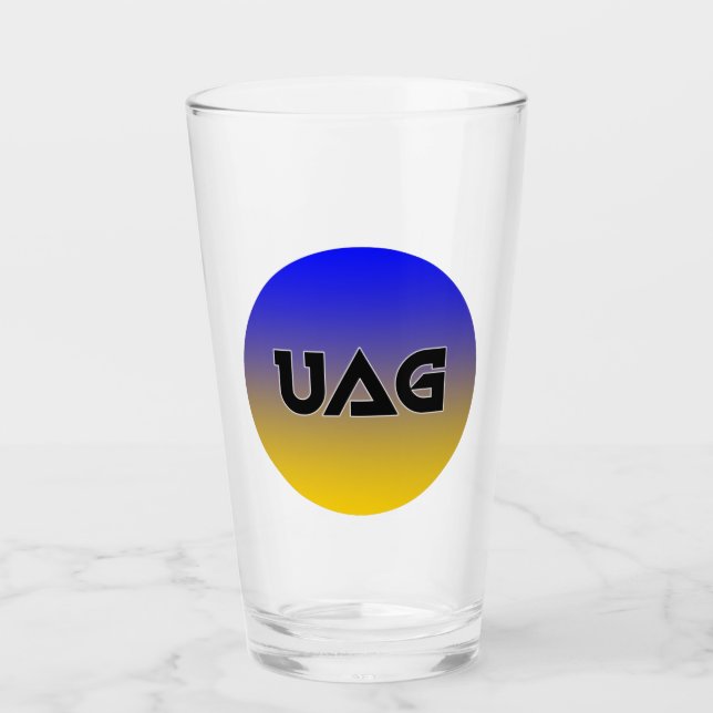 Durchschnittlicher Gamer-Channel-Tumbler Glas (Vorderseite)