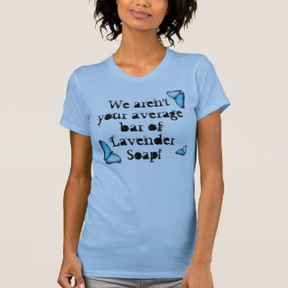 Durchschnittlicher Lavendelbehälter T-Shirt