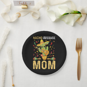 Durchschnittlicher Mama-Humor Mama Mexikanischer L Pappteller