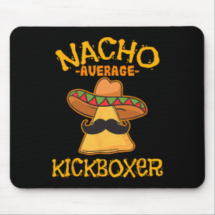 Durchschnittlicher Nacho-Kickboxer Cinco De Mayo M Mousepad