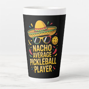 Durchschnittlicher Nacho-Pickleball-Spieler Milchtasse