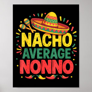 Durchschnittlicher Nicht-Opa Cinco De Mayo Vaterta Poster