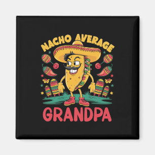 Durchschnittlicher Opa-Nacho-Mexikanischer Cinco D Magnet