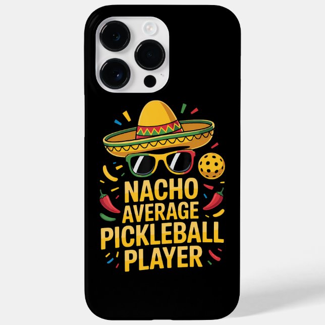 Durchschnittlicher Pickleball-Spieler Case-Mate iPhone 14 Pro Max Hülle (Rückseite)