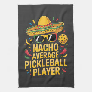 Durchschnittlicher Pickleball-Spieler Geschirrtuch