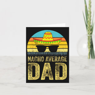 Durchschnittlicher Vater Mexican Daddy Cinco De Ma Karte
