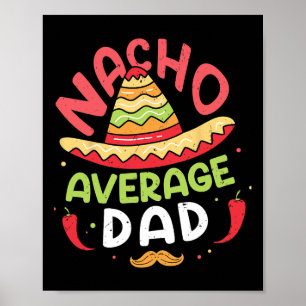 Durchschnittliches Vatert-Shirt Cinco De Mayo Vate Poster