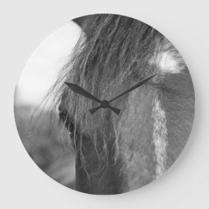 durchsichtig große wanduhr